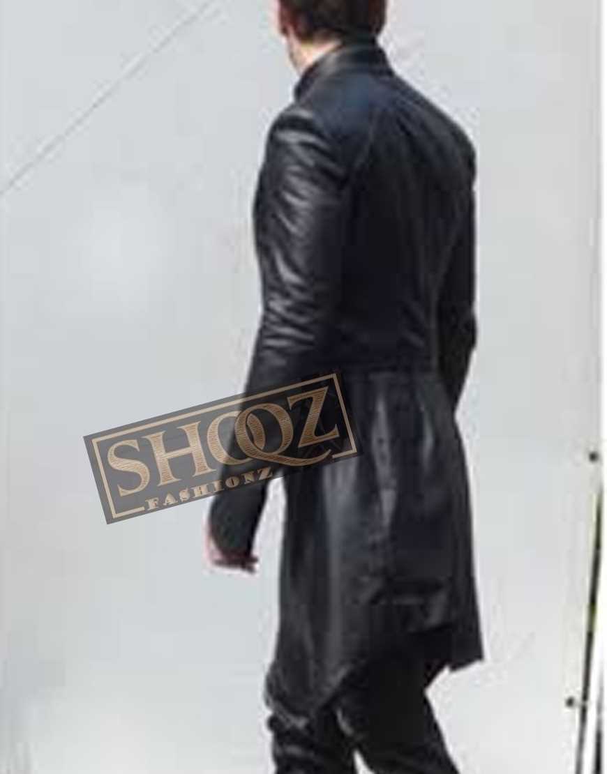 Marvels Inhumans Anson Mount Leather Coat Marvels Inhumans Anson Mount Leather Coat